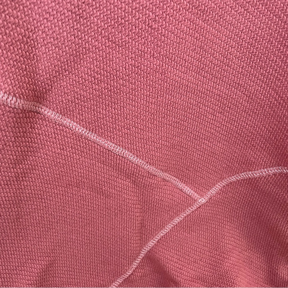 Soft Surroundings Comfy Danika Top in Withered Rose - waffle knit - Picture 6 of 9